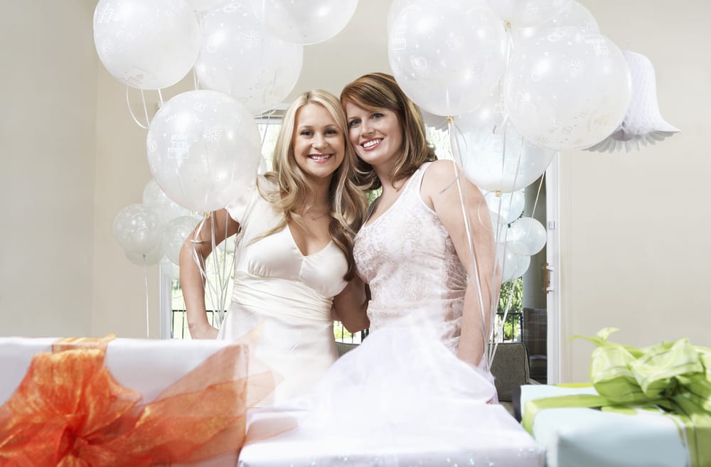 spa bridal shower