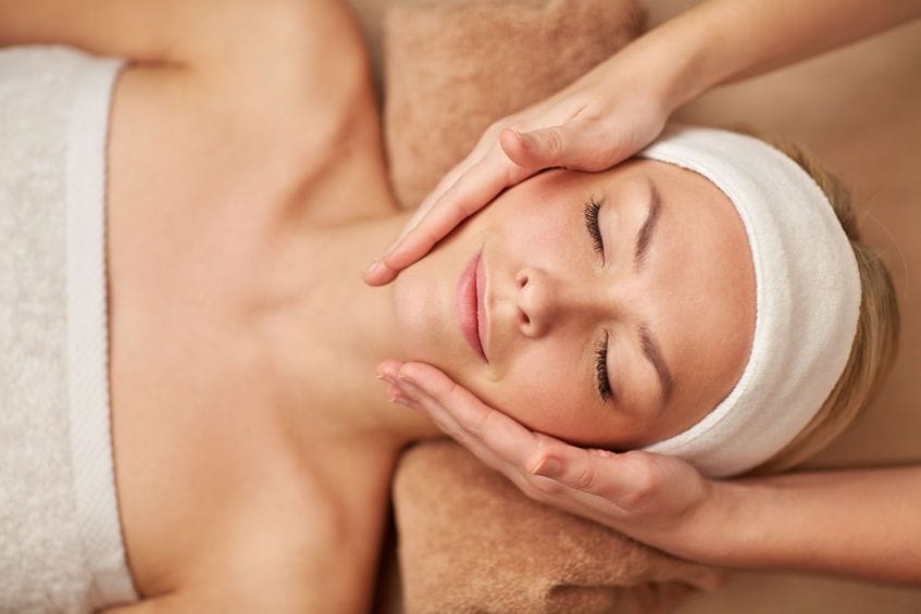 rosacea soothing facial